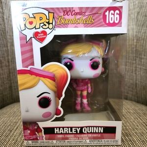 Harley Quinn breast cancer Funko pop